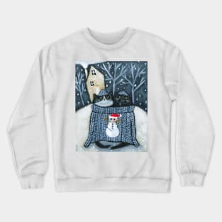 Snowman Sweater Crewneck Sweatshirt